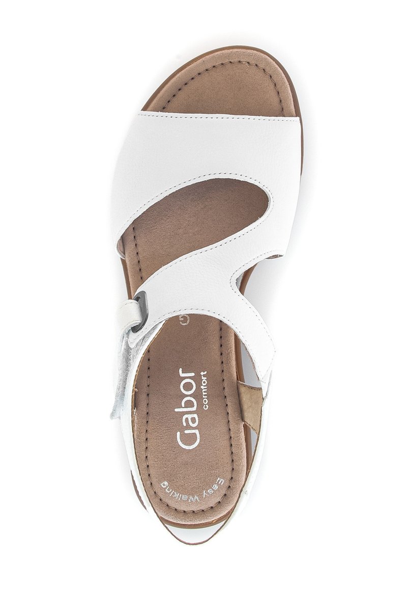 Gabor Comfort Sandalen weiss/wit