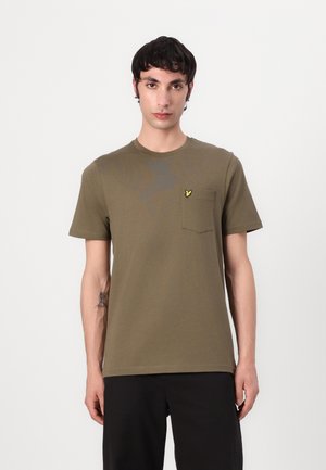 POCKET - T-shirt - bas - cement