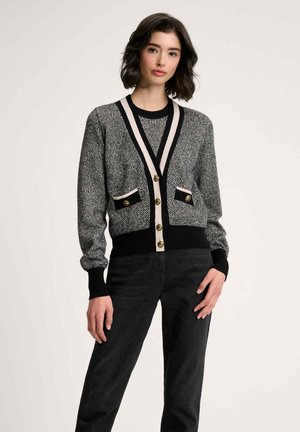 Luisa Spagnoli MALTE - Jopica - var nero panna beige beige