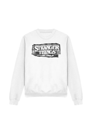 NETFLIX, STRANGER THINGS  PUNK LOGO - Sweatshirt - white