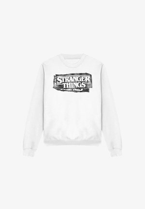 NETFLIX, STRANGER THINGS PUNK LOGO - Sweatshirt - white