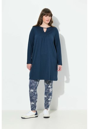 LONGSHIRT, A-LINIE, AUSSCHNITT  - Tunikaer - navy blue