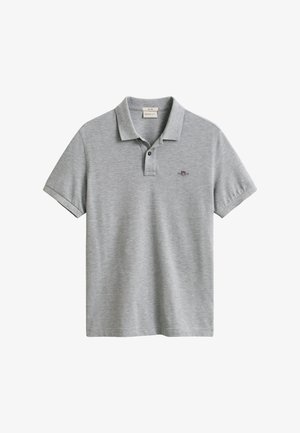 GANT, SLIM SHIELD - Poloshirt - grey