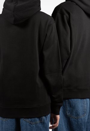 Sweater met rits - black