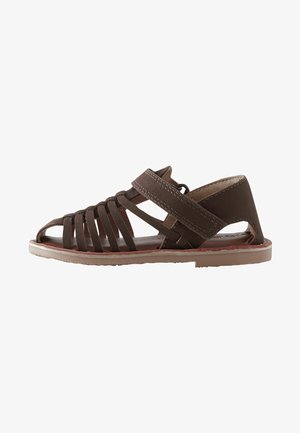Next LEATHER CLOSED TOE SANDALS - REGULAR FIT - Trekkingsandaler - chocolate brown
