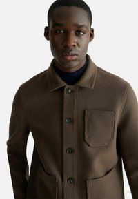 LIU JO IN MISTO  - Giacca leggera - plain chocolate