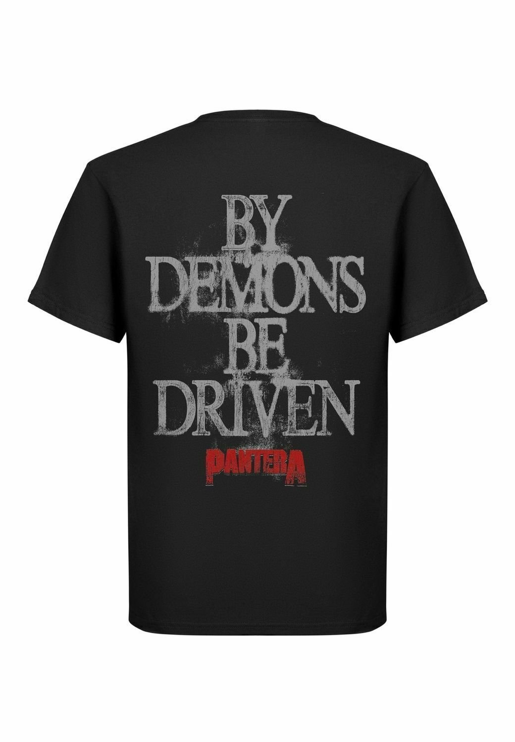 マンウィズ　ジャンケン・ジョニー Dämon der Wäsche Tee rockshirts PANTERA BY DEMON BE DRIVEN - Print T-shirt - black