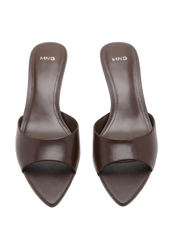 Heeled mules - bordeaux3