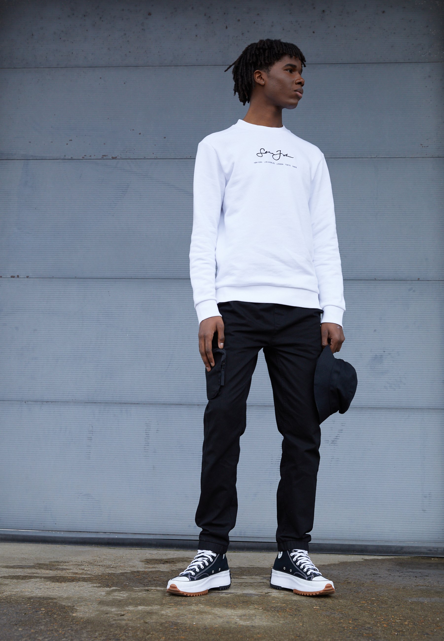 Sean John SCRIPT LOGO TRACKPANTS 