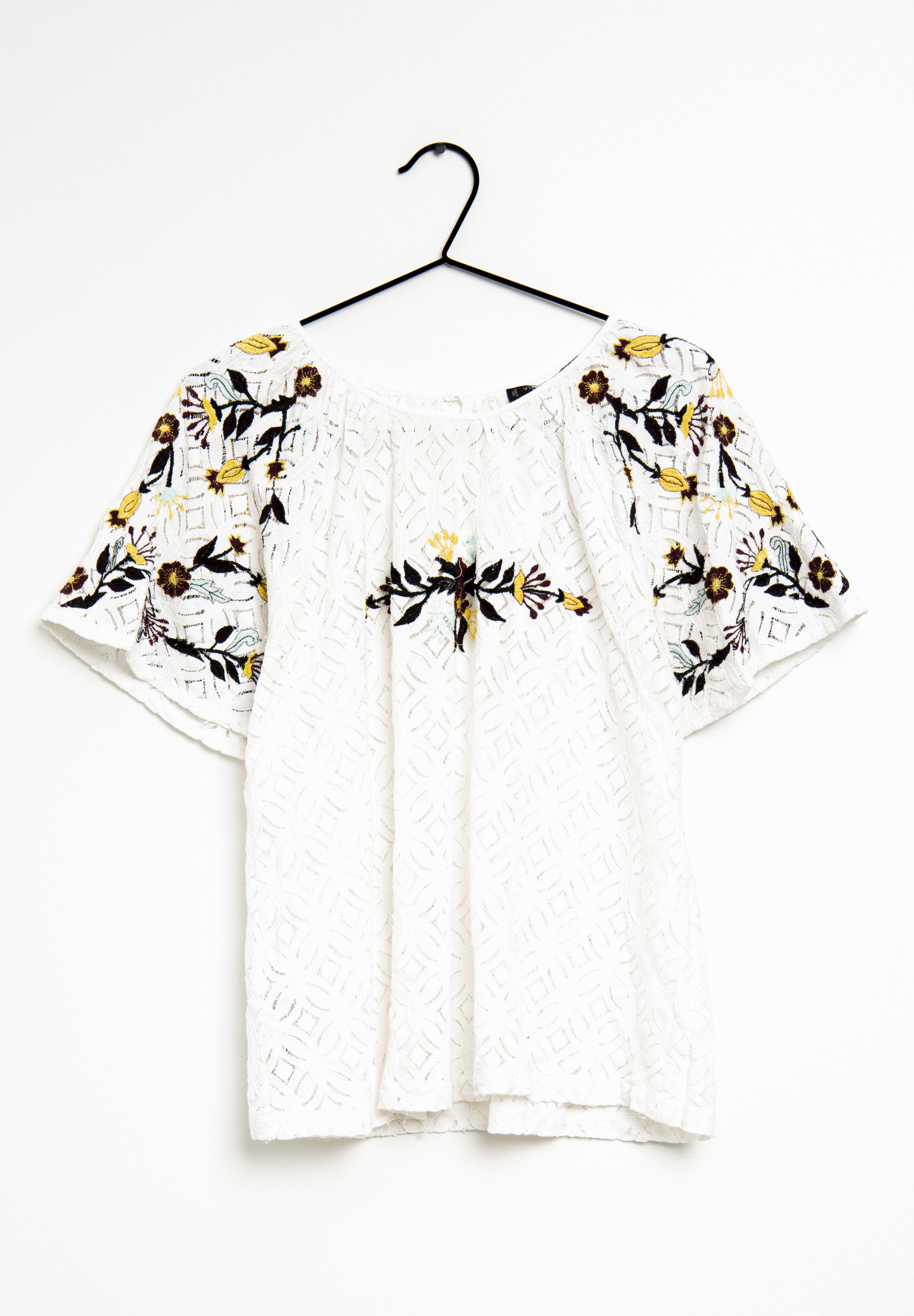 Violeta by Mango Blouse - white/wit - (Pre-owned) - Zalando.nl