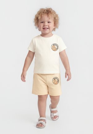 MOSCHINO UNISEX SET - Σορτς - cloud/beige