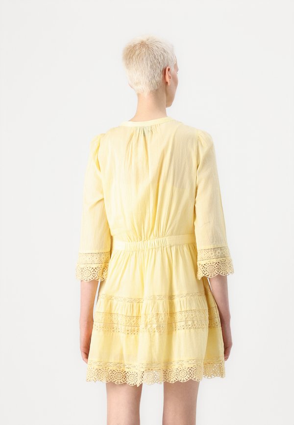 MINI DRESS - Day dress - pale banana3