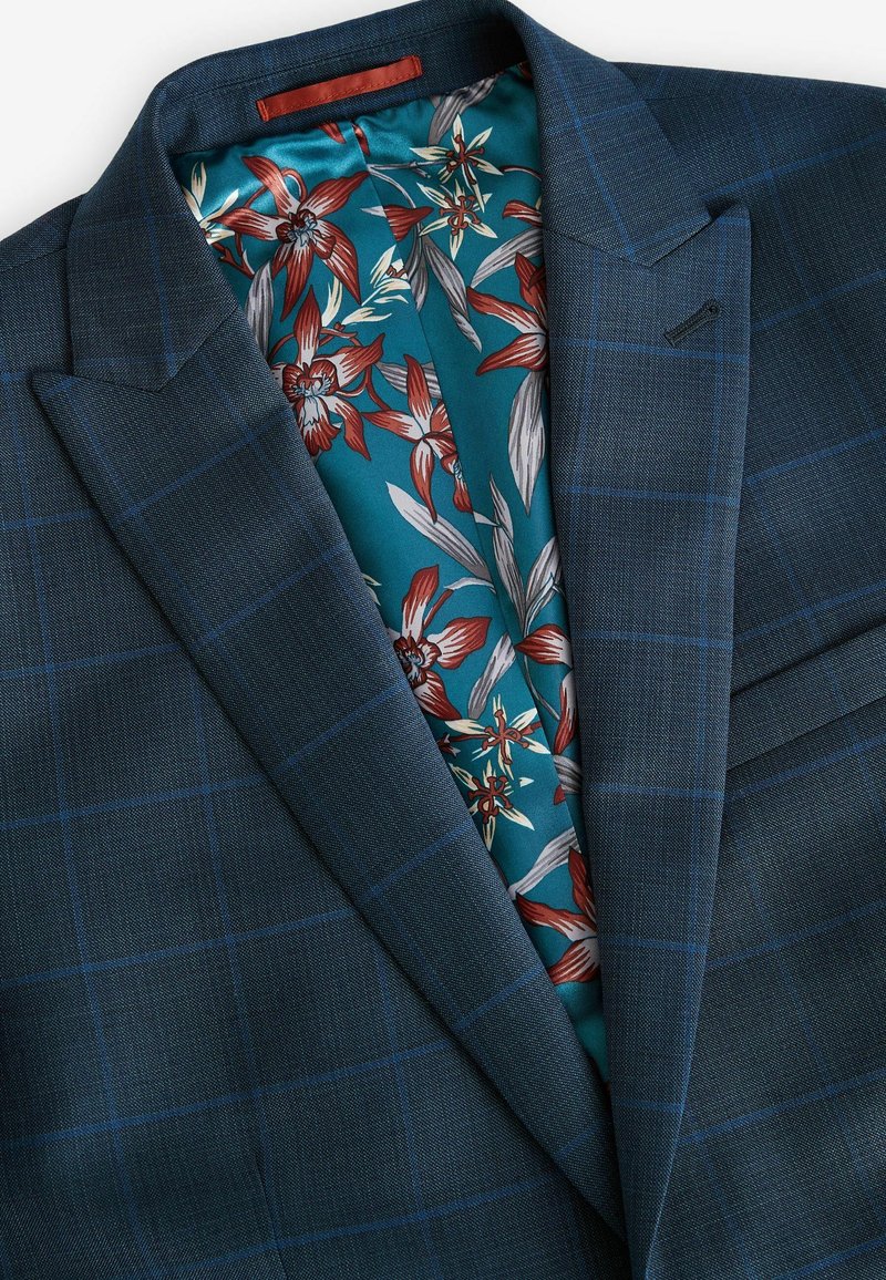 Herren Komplettanzüge | Next WINDOWPANE CHECK Anzugsakko bright blue/blau - AN05691 Herren Komplettanzüge | Next WINDOWPANE CHECK Anzugsakko bright blue/blau - AN05691