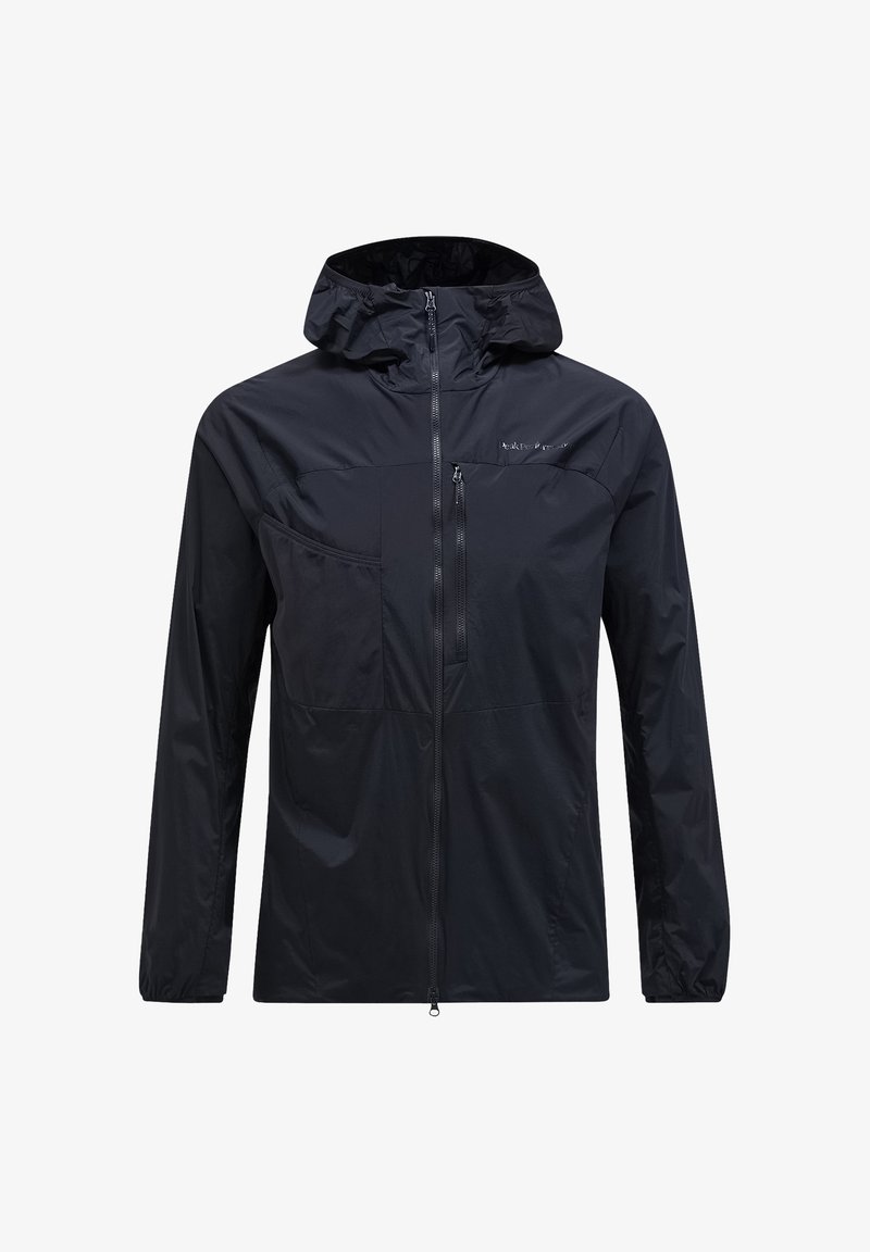 Peak Performance VISLIGHT ALPHA JACKET - Softshelljacke - black
