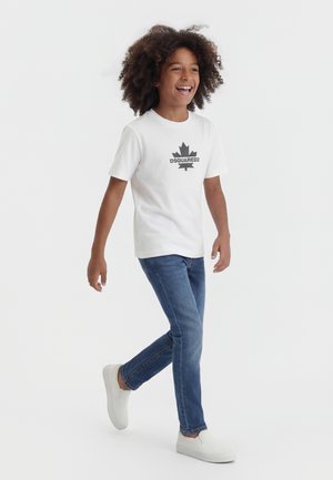 Dsquared2 SLOUCH FIT - T-shirts med print - white