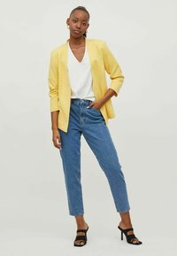 VILA VIHER NEW 3/4 NOOS - Letná bunda - yarrow