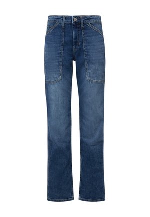 KAROLIN - Bootcut jeans - blau