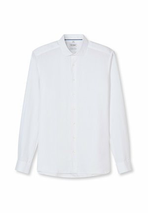 OLYMP Level Five, OLYMP LEVEL FIVE GARMENT WASHED, BODY FIT, BUSINESSHEMD, KENT - Overhemd - weiß