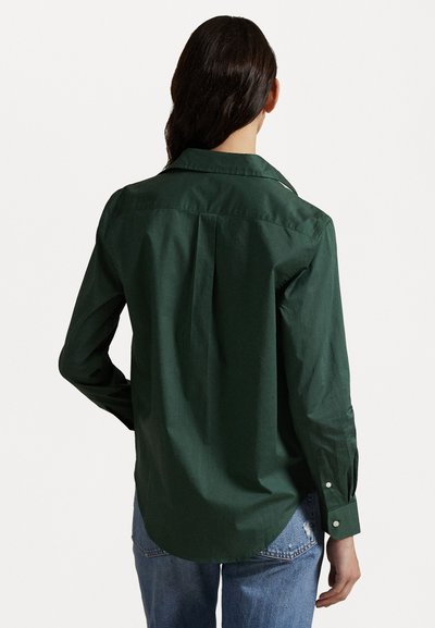Polo Ralph Lauren CLASSIC FIT COTTON TWILL SHIRT - Blus - dark green