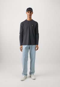 Belstaff LONG SLEEVE - Hosszú ujjú felső - charcoal heather