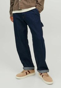 Jack & Jones Eddie - Platūs džinsai - blue denim