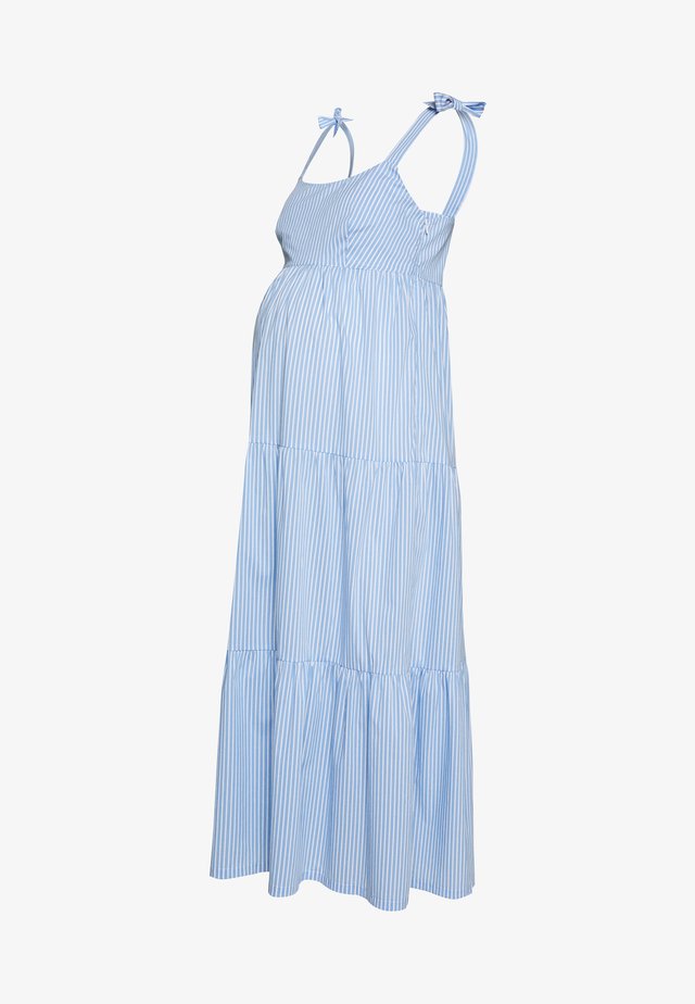 MARISSA - Day dress - blue/white
