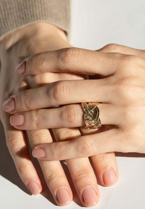 Saunier, BAGUE TESSELLE - Bague - or