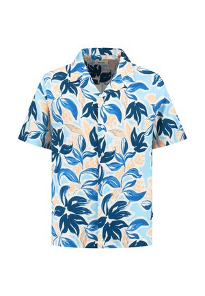 Shiwi LEAFS - Shirt - blue sky floral leafs