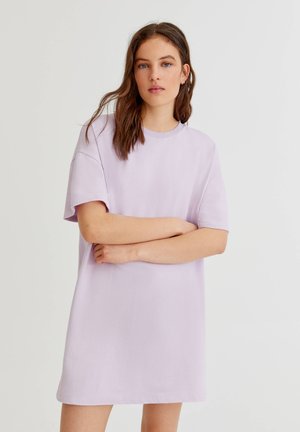 BASIC - Jednoduché triko - lilac