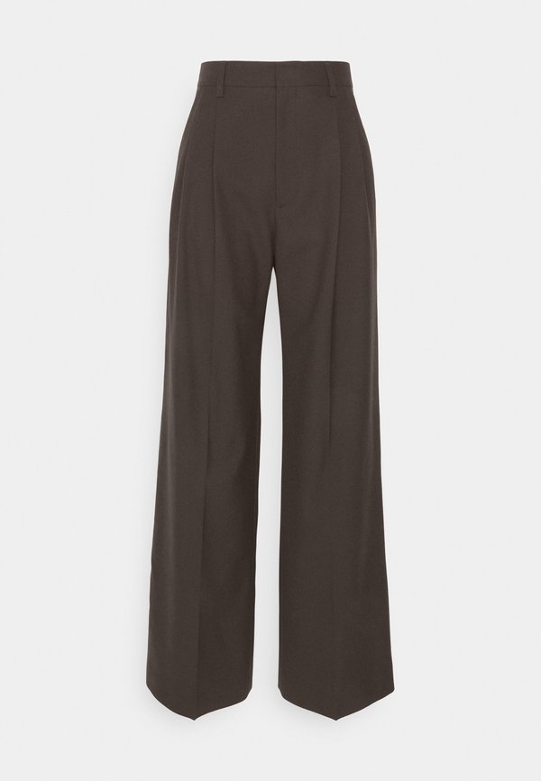 DARCEY TROUSERS - Trousers - dark choco4
