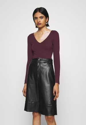T-shirt à manches longues - dark burgundy