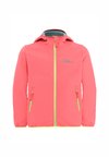 FOUR WINDS JACKET KIDS UNISEX - Veste softshell - sunset coral