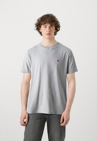 Replay Pamata T-krekls - light grey melange