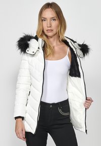 Koroshi PADDED - Téli dzseki - blanco   white