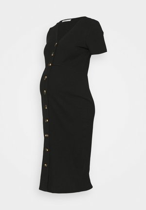 DRESS - Sukienka z dżerseju - black