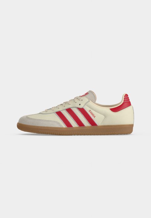 adidas SAMBA OG UNISEX - Trainers - off white/better scarlet — foto 2