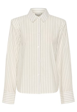 Gestuz CYMAGZ - Skjortebluser - white pinstripe