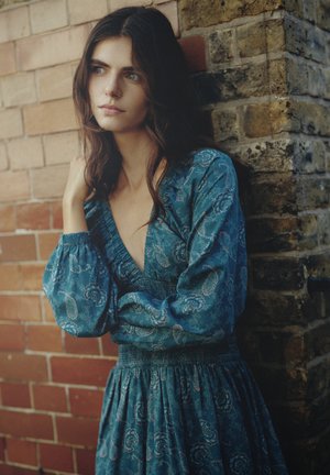 Pepe Jeans, PEPE JEANS MIDI DRESS GISELLE DRESS - Day dress - duck green