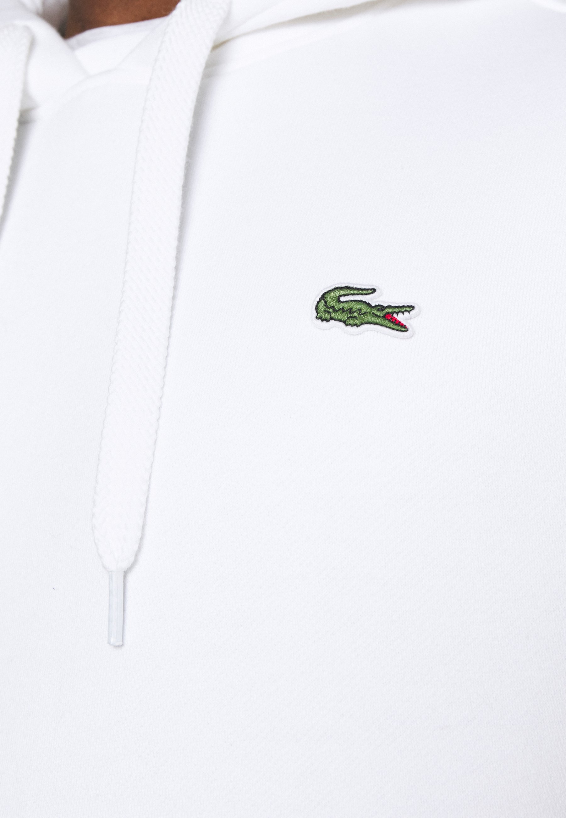 lacoste white sweatshirt