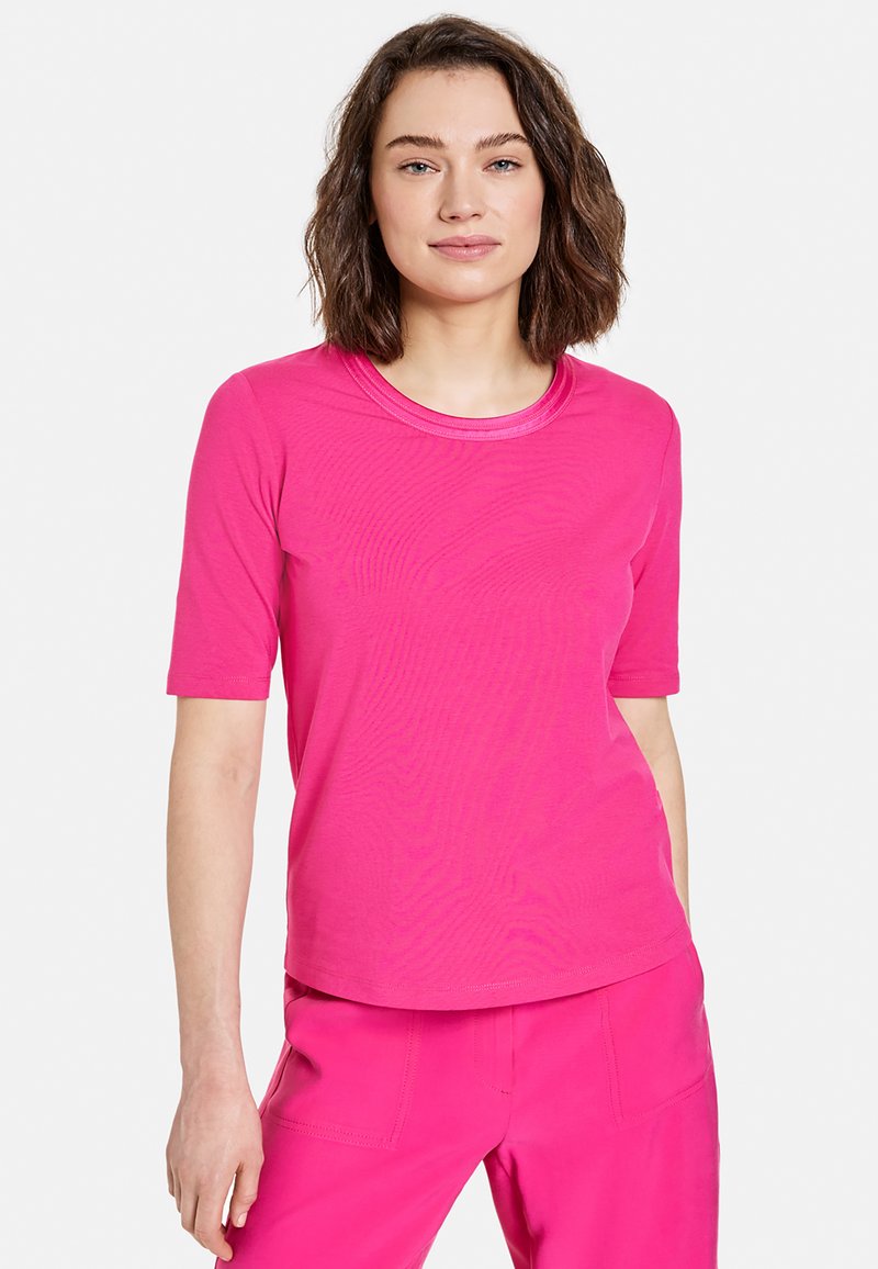 Damen T-Shirts | Taifun T-Shirt basic pink - EG94308 Damen T-Shirts | Taifun T-Shirt basic pink - EG94308