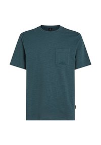 CHEST POCKET - T-shirt basic - alma steel