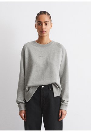 Marc O'Polo DENIM CREW NECK  - Pusa - stone melange