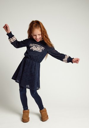 Looxs Revolution, SHINEY SPORT LEGGING NAVY - Leggings - Strümpfe - navy