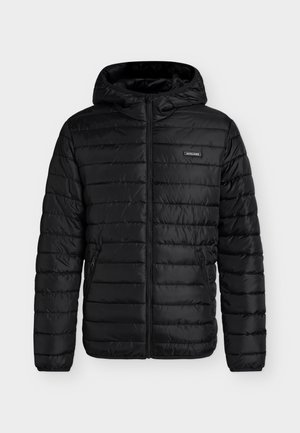 Jack & Jones, JJELVIS LIGHT PUFFER HOOD - Veste mi-saison - black