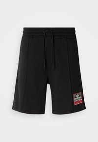 HUGO DEXEY RB - Spodnji deli trenirk - black