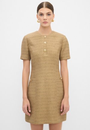 Robe chemise - gold