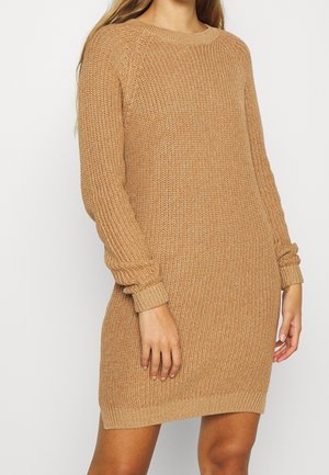 Jumper dress - camel