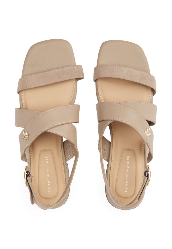 FLAT - Sandals - coastal taupe4