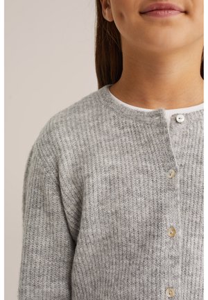 WE Fashion Kardigan - blended light grey