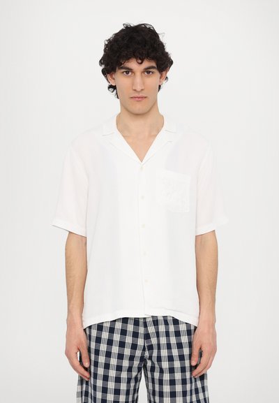 Soulland ORSON SHIRT UNISEX - Pogājama blūze - white